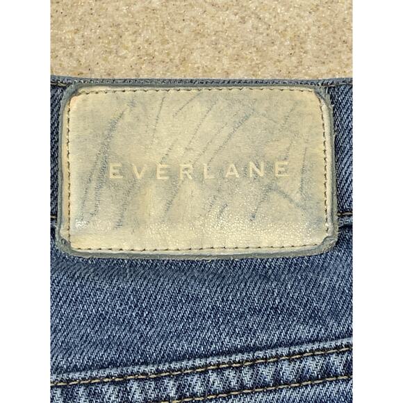 Everlane Women’s Size 33 Regular The Way High Jean Organic Cotton Blue -Casual - Picture 7 of 12